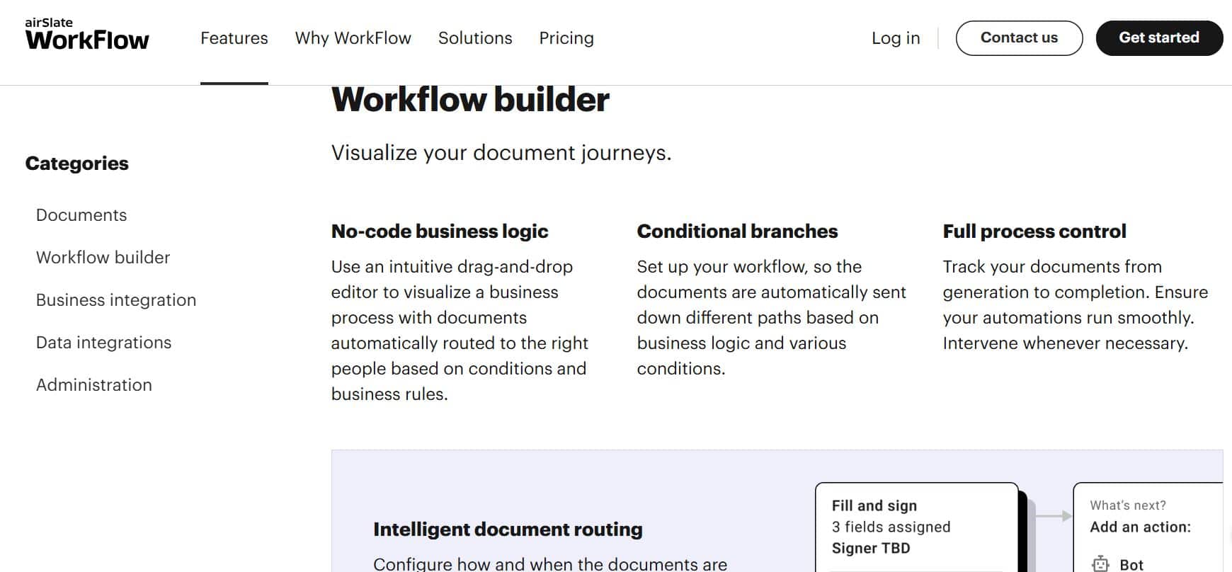 AirSlate Workflow Builder