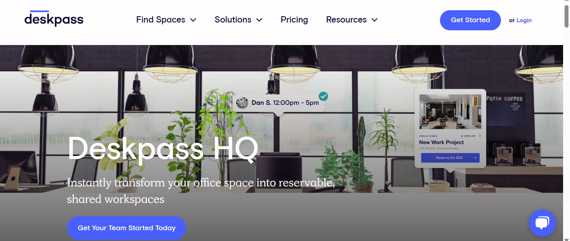 Deskpass Features