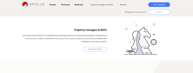 is apollo tenant insurance good?