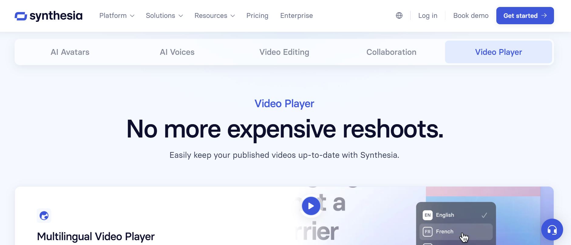  Synthesia AI Video Player