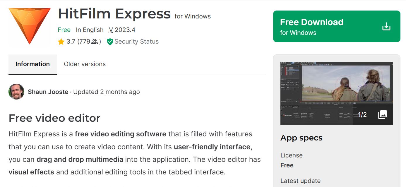 Hitfilm Express Review