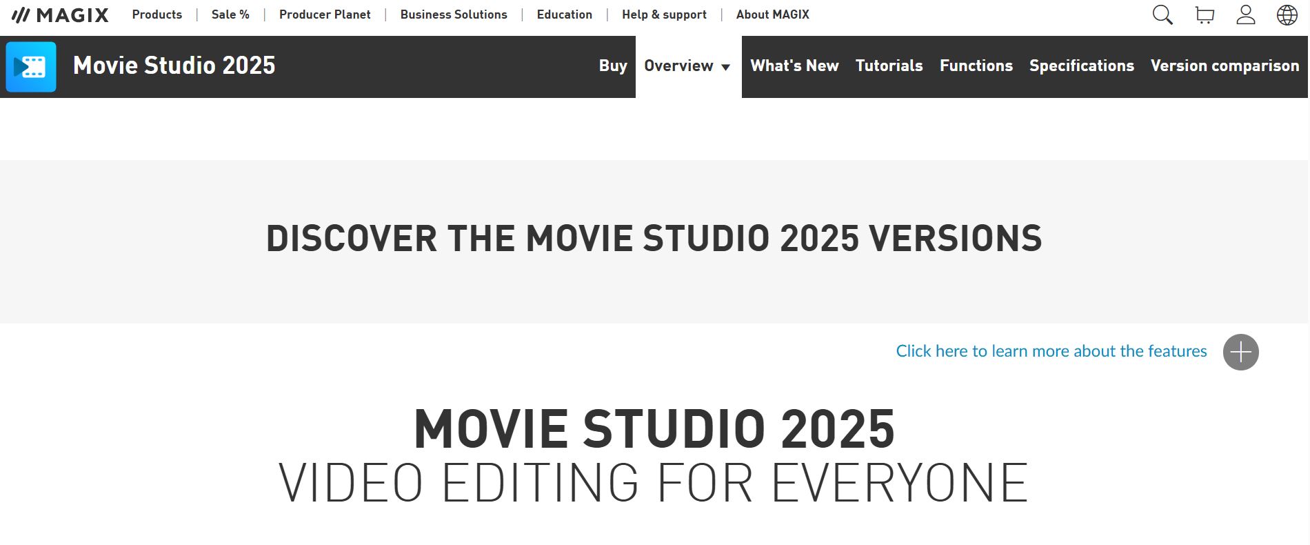 Magix Movie Studio Review
