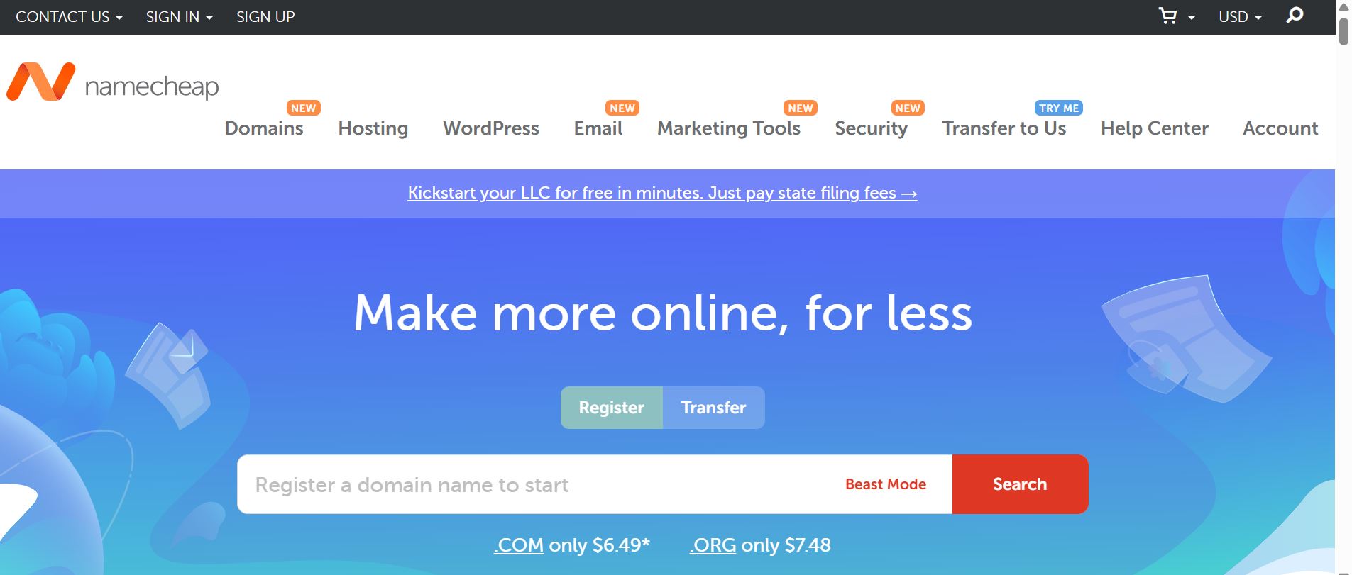 NameCheap Review