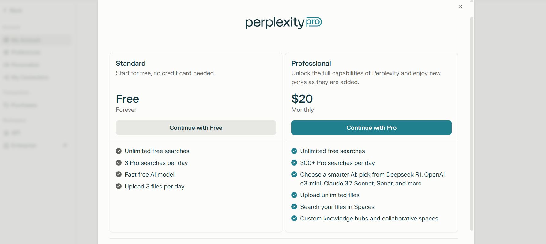 Perplexity Pricing