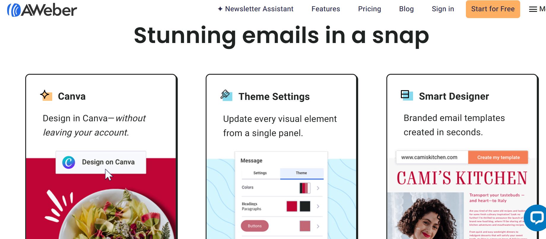 AWeber email marketing