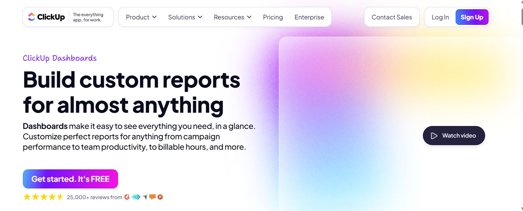 ClickUp Dashboard