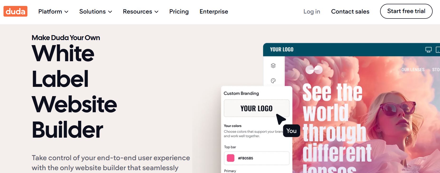 Duda Pros and Cons Website Builder