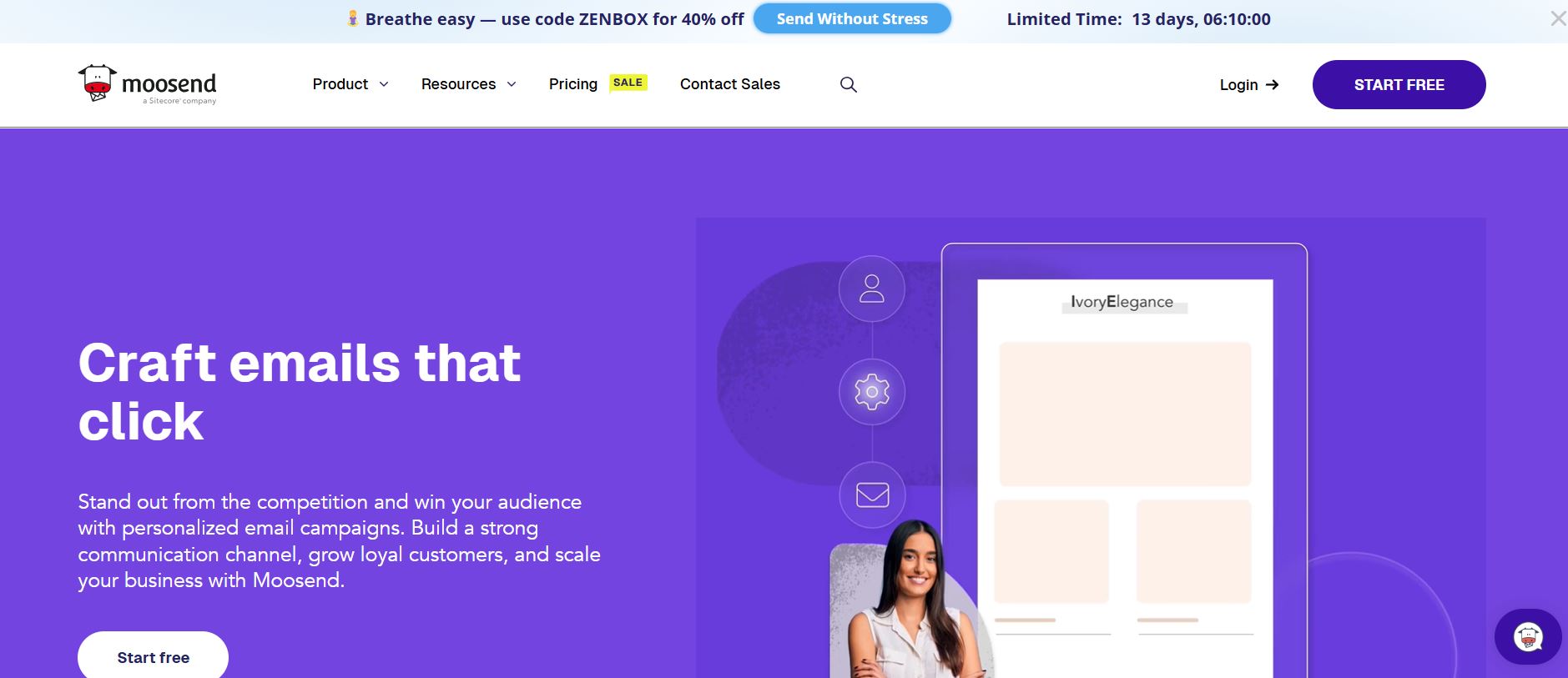 Moonsend Email