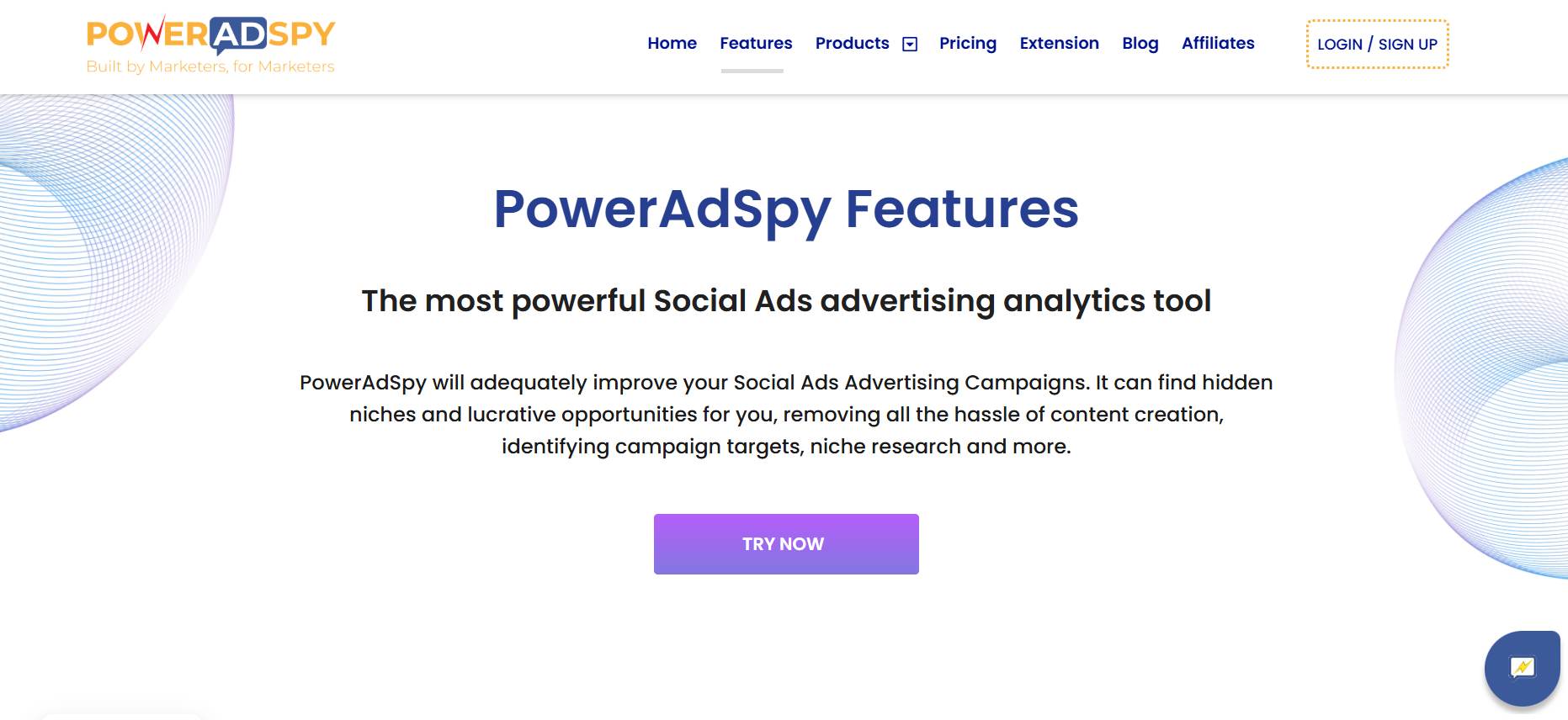 PowerAdSpy Features