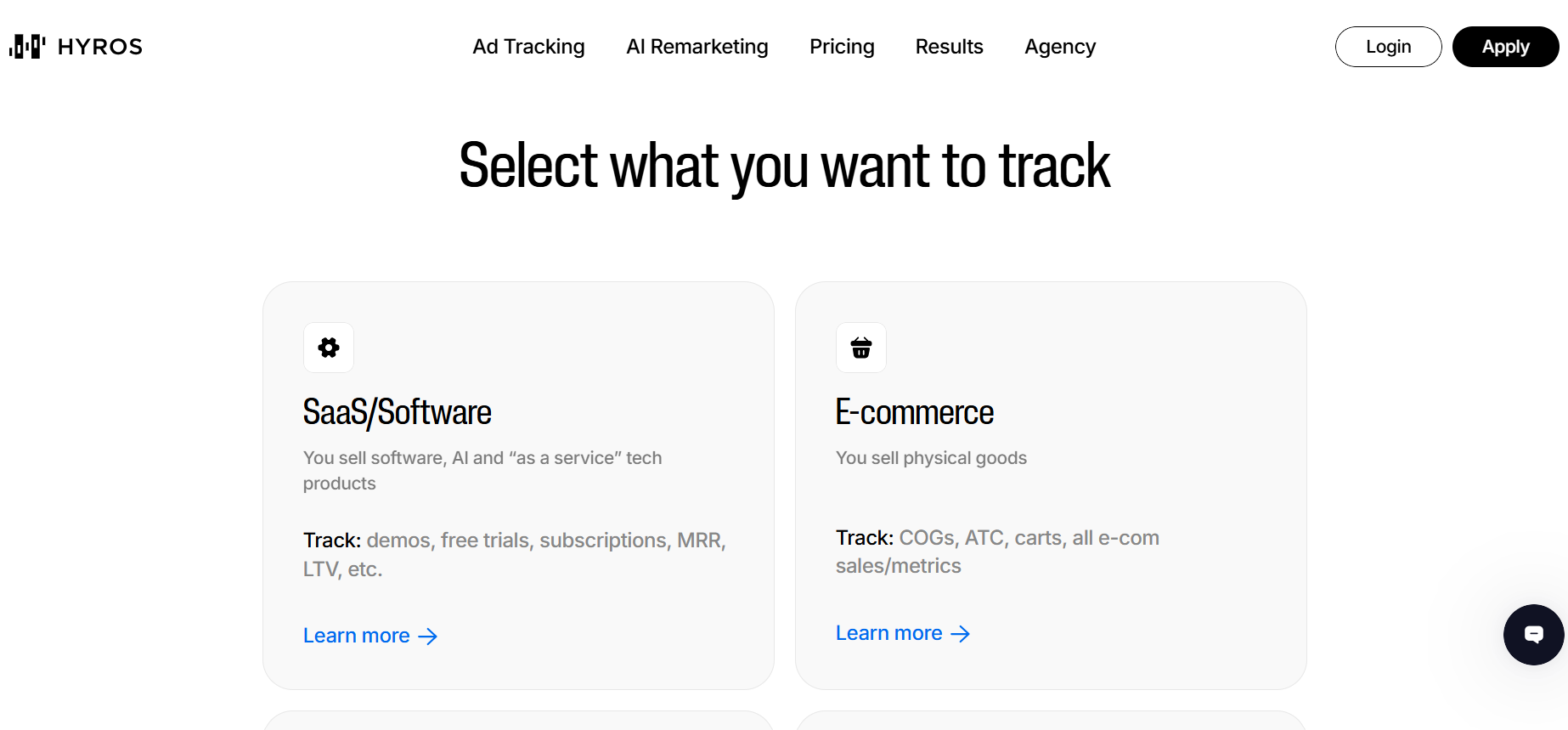 hyros ad tracking