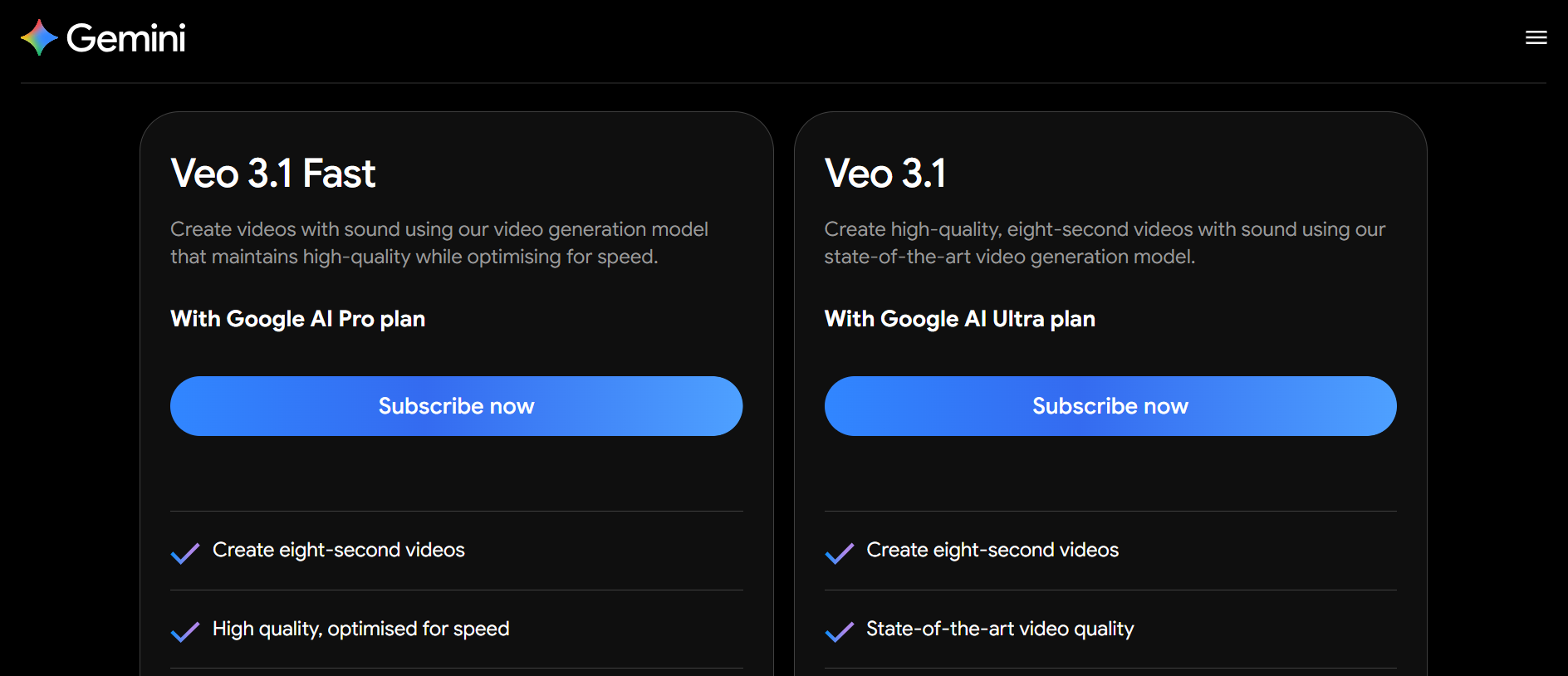 Google Veo 3 Pricing