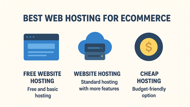 Web hosting for E-commerce